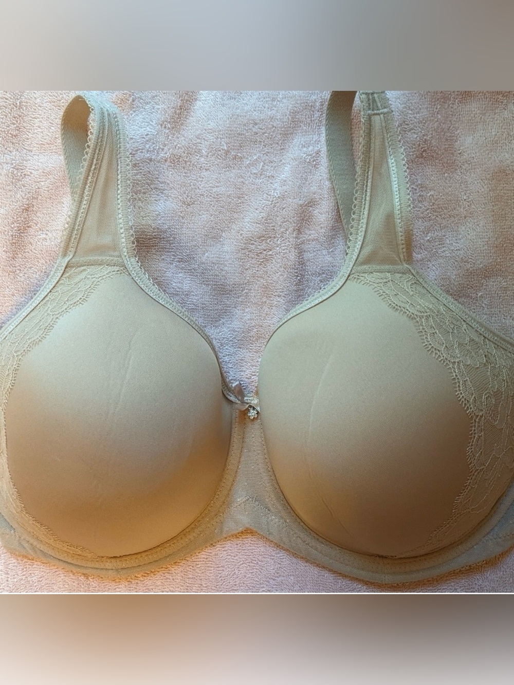 Wacoal Retro Chic Spacer T Shirt Bra 34H Toast Excellent condition